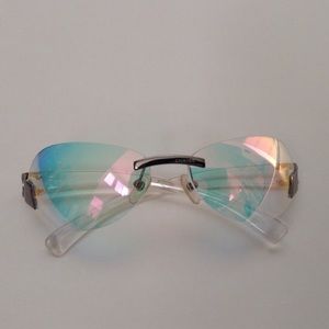 CHANEL Frameless Iridescent Sunglasses Model 4037